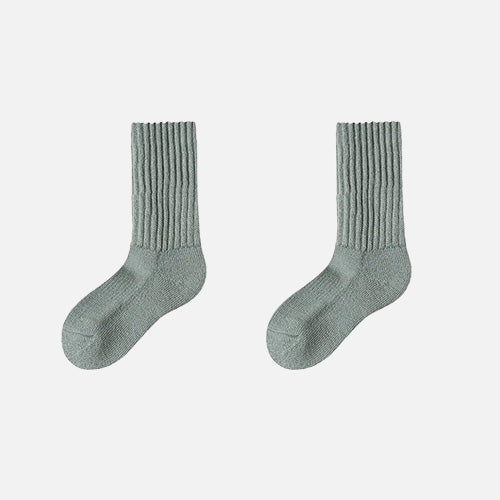 Women's Wool Thickened Fleece-Lined Socks for Autumn and Winter