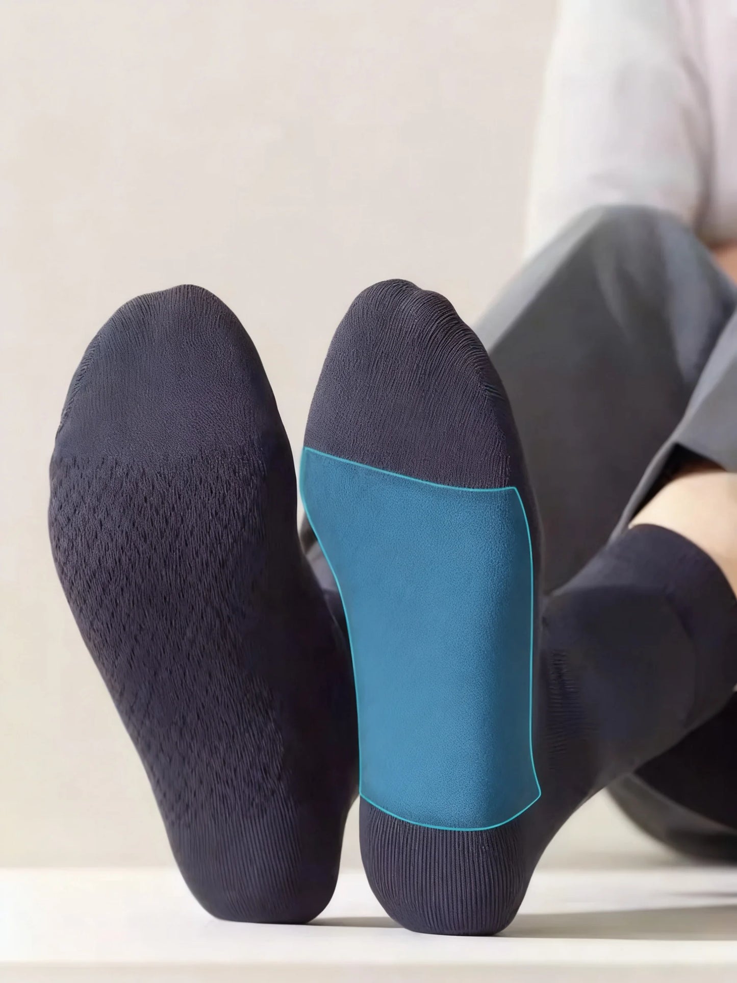 Spring and Autumn Style Mid-Calf Men's Business Socks