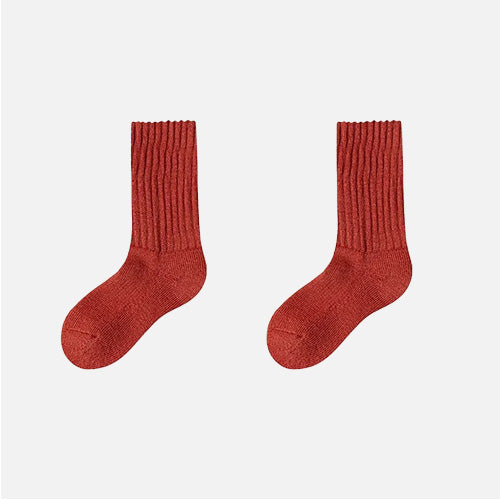 Women's Wool Thickened Fleece-Lined Socks for Autumn and Winter