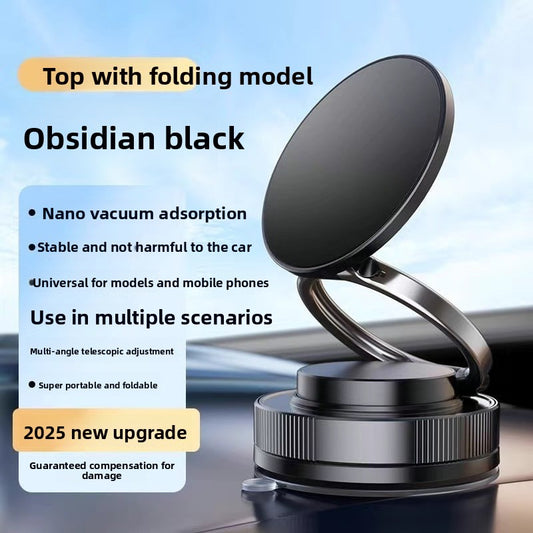 360°Adjustable Vacuum Magnetic Phone HolderSuction Cup Phone Mount for Magsafe PortableCell Phone Holder for Car Makeup Gym Mirror, Fitfor All iphone iphone 11 and above